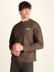Marrón - Tog 24 Lloyd Premium Heavyweight Cotton Jersey - Imagen 2 de 8