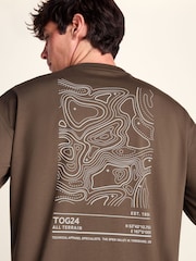 Marrón - Tog 24 Lloyd Premium Heavyweight Cotton Jersey - Imagen 6 de 8