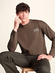Marrón - Tog 24 Lloyd Premium Heavyweight Cotton Jersey - Imagen 7 de 8
