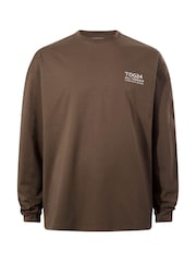 Marrón - Tog 24 Lloyd Premium Heavyweight Cotton Jersey - Imagen 8 de 8