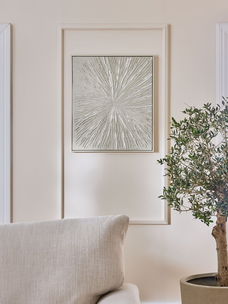 Sosandar Natural Textured Abstract Wall Art - Image 1 of 6