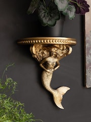 Rockett St George Gold Mermaid Wall Shelf - Image 4 of 4