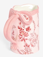 Cath Kidston Pink Floral Jug Vase - Image 6 of 7