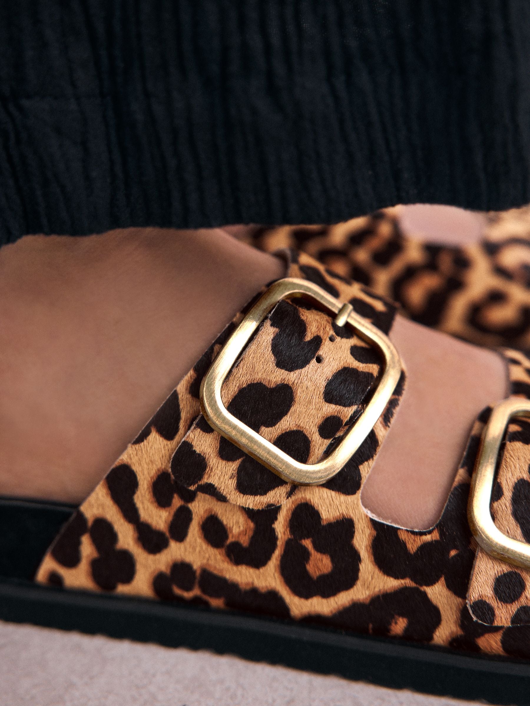 Buy Leopard Print Leather Forever Comfort® Premium Double