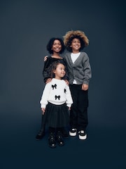 Gap White CashSoft Bow Jumper (6mths-5yrs) - Image 5 of 5