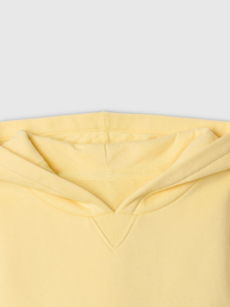 Gap Yellow 2-in-1 Vintage Soft Hoodie Dress (6mths-5yrs) - Image 3 of 3