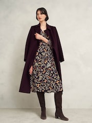 Hobbs Blue Petite Zainah Dress - Image 3 of 4
