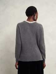 Hobbs Grey Sherry Jumper - Image 2 of 4