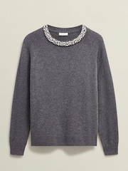 Hobbs Grey Sherry Jumper - Image 4 of 4