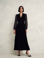 Hobbs Black Marissa Dress - Image 1 of 7