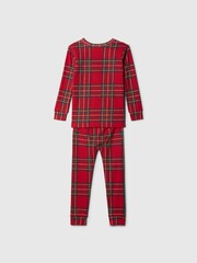 Gap Red Matching Family Christmas Plaid Pyjama Set (6mths-5yrs) - Image 3 of 4