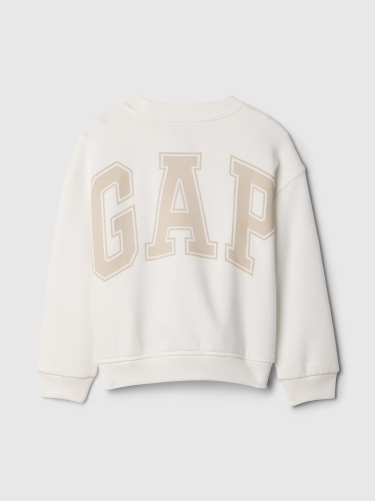 Gap White Mickey Mouse & Friends Disney Vintage Soft Graphic Sweatshirt (6mths-5yrs) - Image 2 of 2