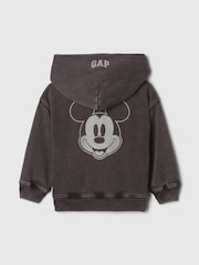 Gap Black Mickey Mouse Disney Vintage Hoodie (6mths-5yrs) - Image 2 of 2