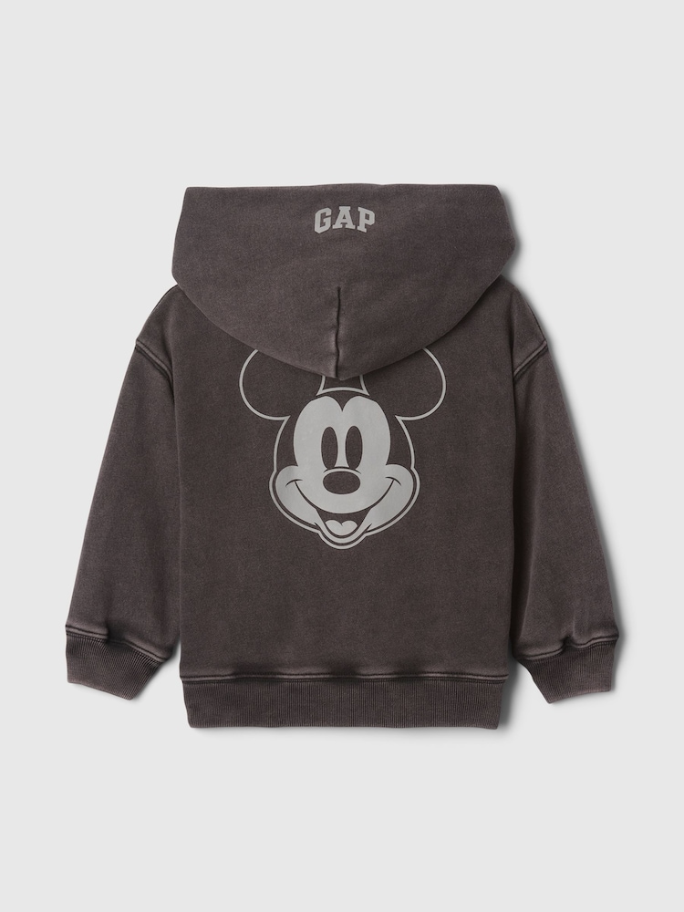 Gap Black Mickey Mouse Disney Vintage Hoodie (6mths-5yrs) - Image 2 of 2