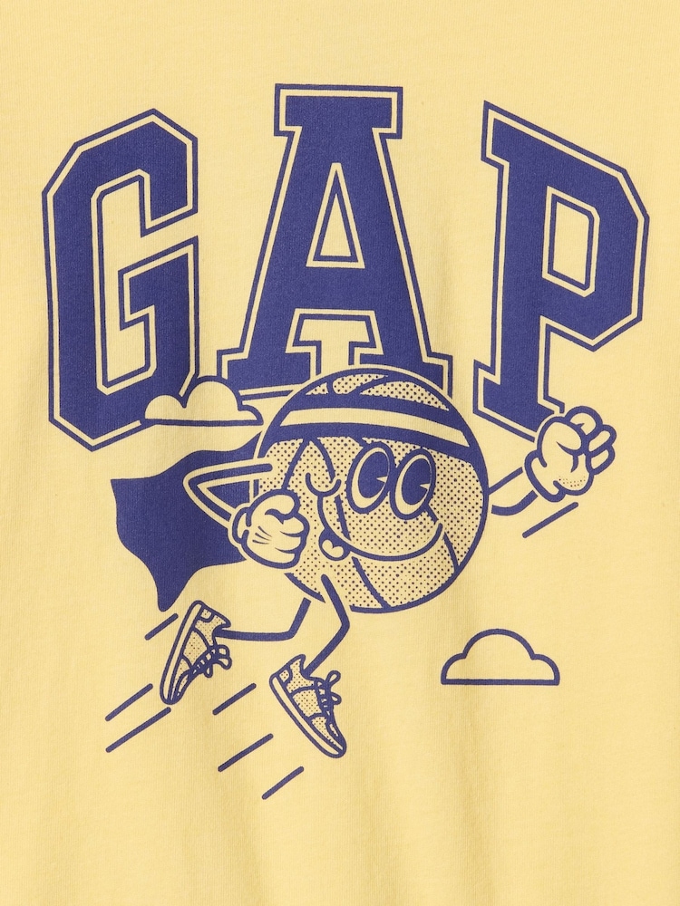 Gap Yellow Long Sleeve Graphic T-Shirt (6mths-5yrs) - Image 3 of 3 Gap Yellow Long Sleeve Graphic T-Shirt (6mths-5yrs) - Image 3 of 3