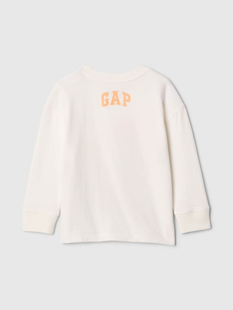 Gap White Nala Disney Lion King Graphic Long Sleeve T-Shirt (6mths-5yrs) - Image 2 of 2