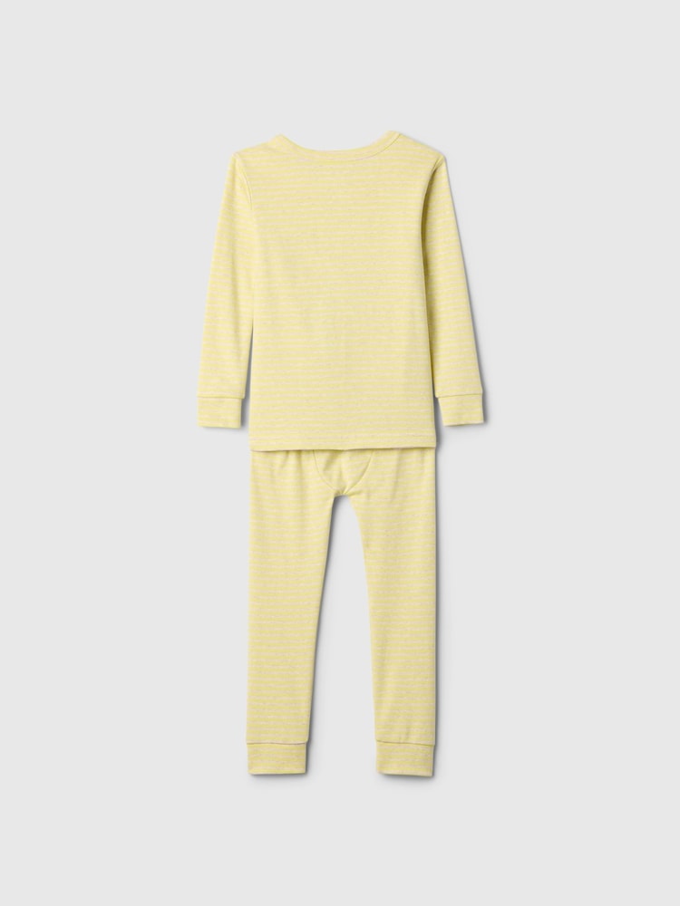 Gap Yellow Tiana Disney Princess Brushed Cotton Pyjamas (12mths-5yrs) - Image 2 of 2