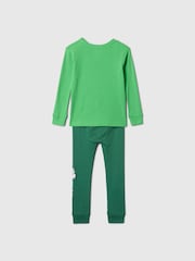 Gap Green Hulk Cotton Long Pyjamas (12mths-5yrs) - Image 2 of 2