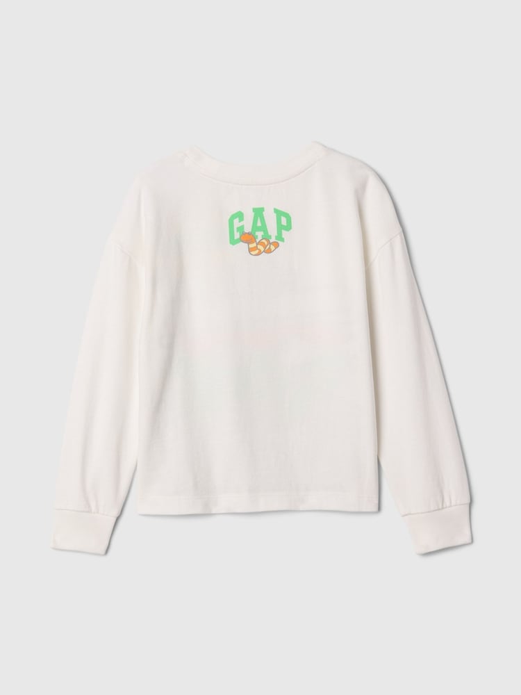 Gap White Sesame Street Graphic T-Shirt (6mths-5yrs) - Image 2 of 3