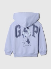 Gap Blue Stitch Disney Vintage Hoodie (6mths-5yrs) - Image 2 of 2