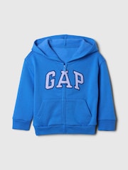 Sudadera con capucha, cremallera y logo de Gap (recién nacido - 5 años) - Imagen 1 de 3