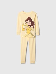 Gap Yellow Belle Disney Princess Brushed Cotton Pyjamas (12mths-5yrs) - Image 1 of 2