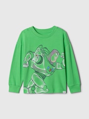 Gap Green Buzz Lightyear Disney Toy Story Graphic T-Shirt (6mths-5yrs) - Image 1 of 3