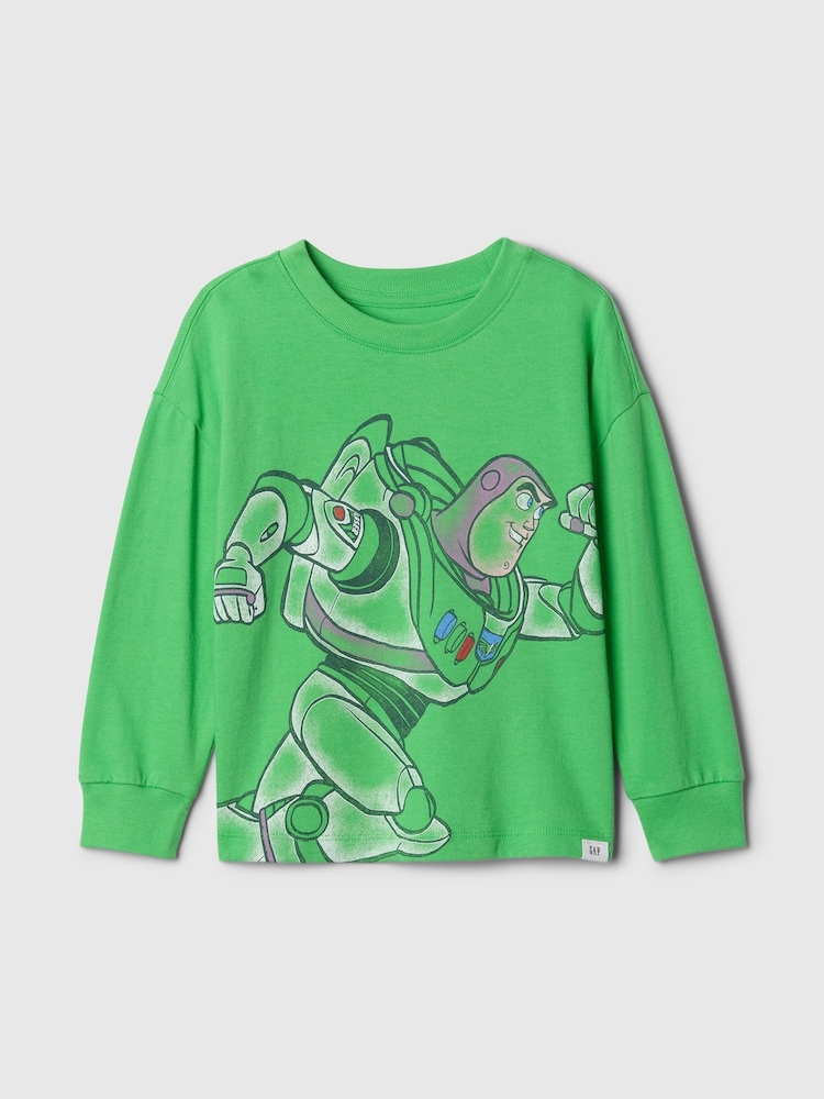 Gap Green Buzz Lightyear Disney Toy Story Graphic T-Shirt (6mths-5yrs) - Image 1 of 3