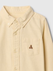 Gap Yellow Brannan Bear Oxford Shirt (6mths-5yrs) - Image 3 of 3