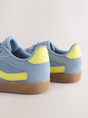 Blue Standard Fit (F) Lace-Up Trainers - Image 3 of 5