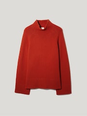 Jigsaw Red Wool Blend Snowdon Jumper - Image 7 of 7