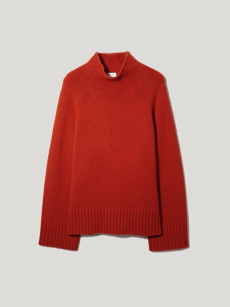 Jigsaw Red Wool Blend Snowdon Jumper - Image 7 of 7