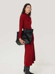 Jigsaw Red Cloud Cashmere Eldon Jumper - Image 6 of 8