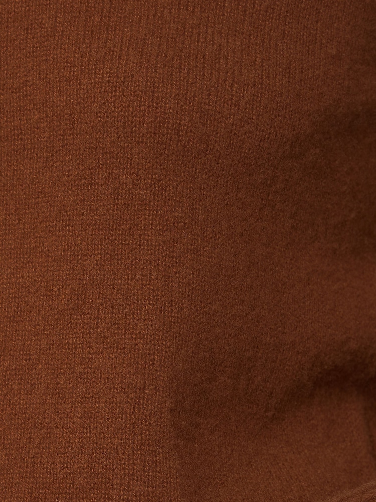Jigsaw Coffee Cloud Cashmere Eldon Jumper - Image 8 of 8