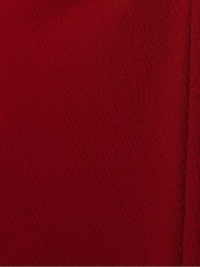 Jigsaw Red Crinkle Ruched Jersey Dress - Image 7 of 7
