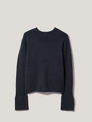 Jigsaw Navy Blue Cloud Cashmere Eldon Jumper - Image 7 of 8