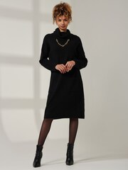 Удлиненный вязаный джемпер Jolie Moi Emma - Image 5 of 6