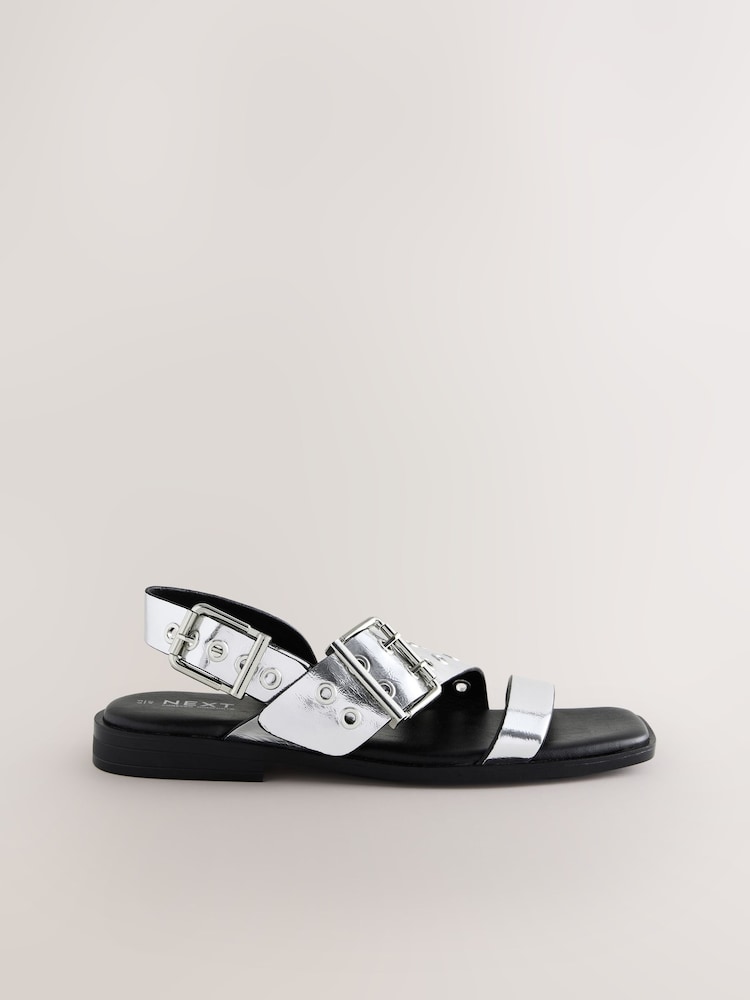 Argent - Sandales Forever Comfort® à bride à boucle - Image 5 of 7