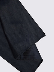 MOSS Blue Tweed Peacoat Silk Pocket Square - Image 2 of 2