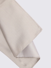 MOSS Yellow Tweed Peacoat Silk Pocket Square - Image 2 of 2