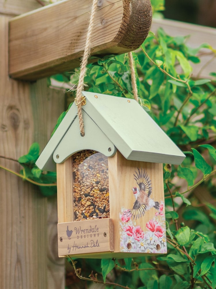 Wrendale Green Hanging Bird Feeder - Image 1 of 4