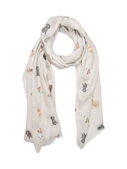 Wrendale Grey A Dogs Life Scarf - Image 2 of 3