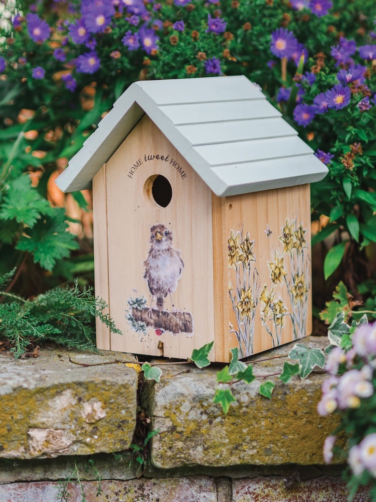 Wrendale Brown Sparrow Design Bird House - Image 1 of 4