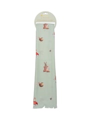 Wrendale Green Garden Friends Scarf - Image 3 of 3