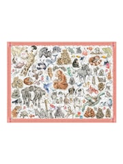 Wrendale Pink Zoology Wild Animal Jigsaw Puzzle - Image 2 of 3