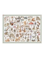Wrendale Green The Country Set Country Animals Jigsaw Puzzle - Image 2 of 3
