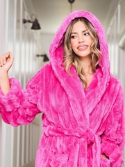 Jim Jam the Label Pink Plush Dressing Gown - Image 11 of 11