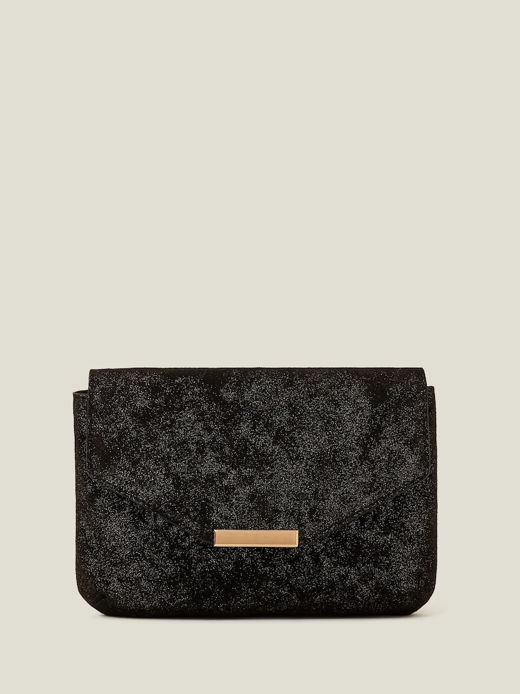Accessorize – Clutch-Tasche aus Leder - Bild 2 von 3
