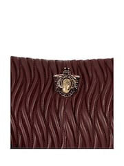 Dune London Red Large Darla Wave Quilt Bag - Image 4 of 5