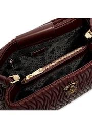 Dune London Red Large Darla Wave Quilt Bag - Image 5 of 5